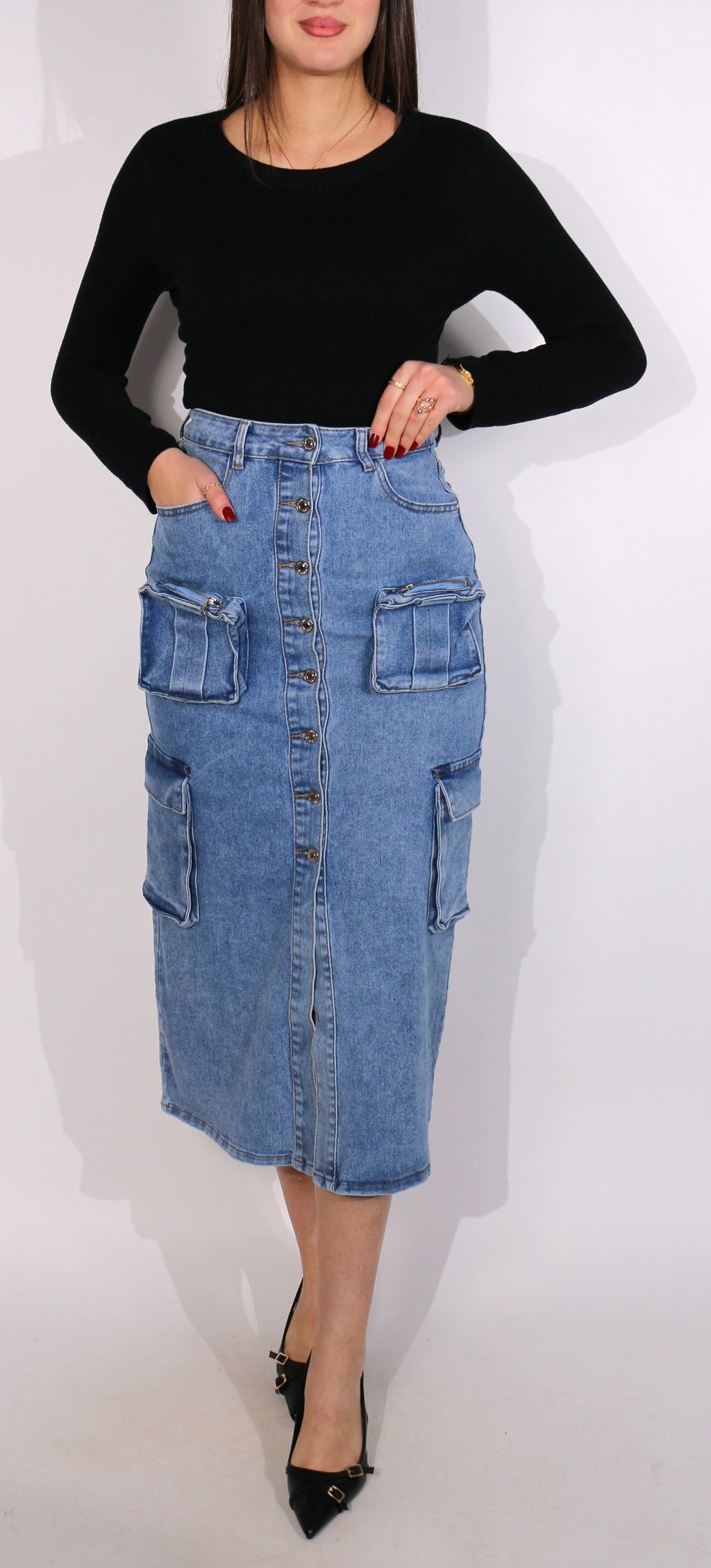 Jupe en jean