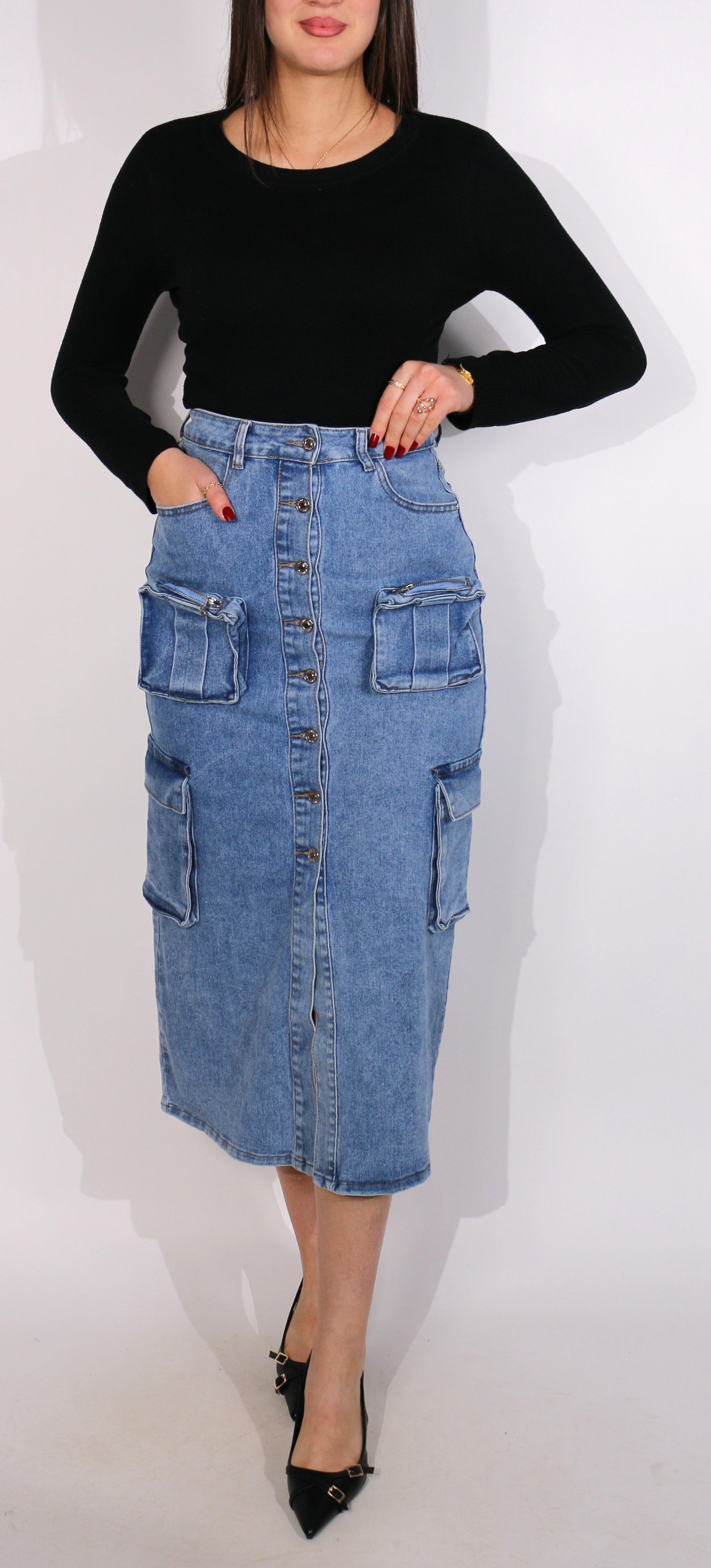 Jupe en jean