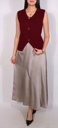 Jupe en satin