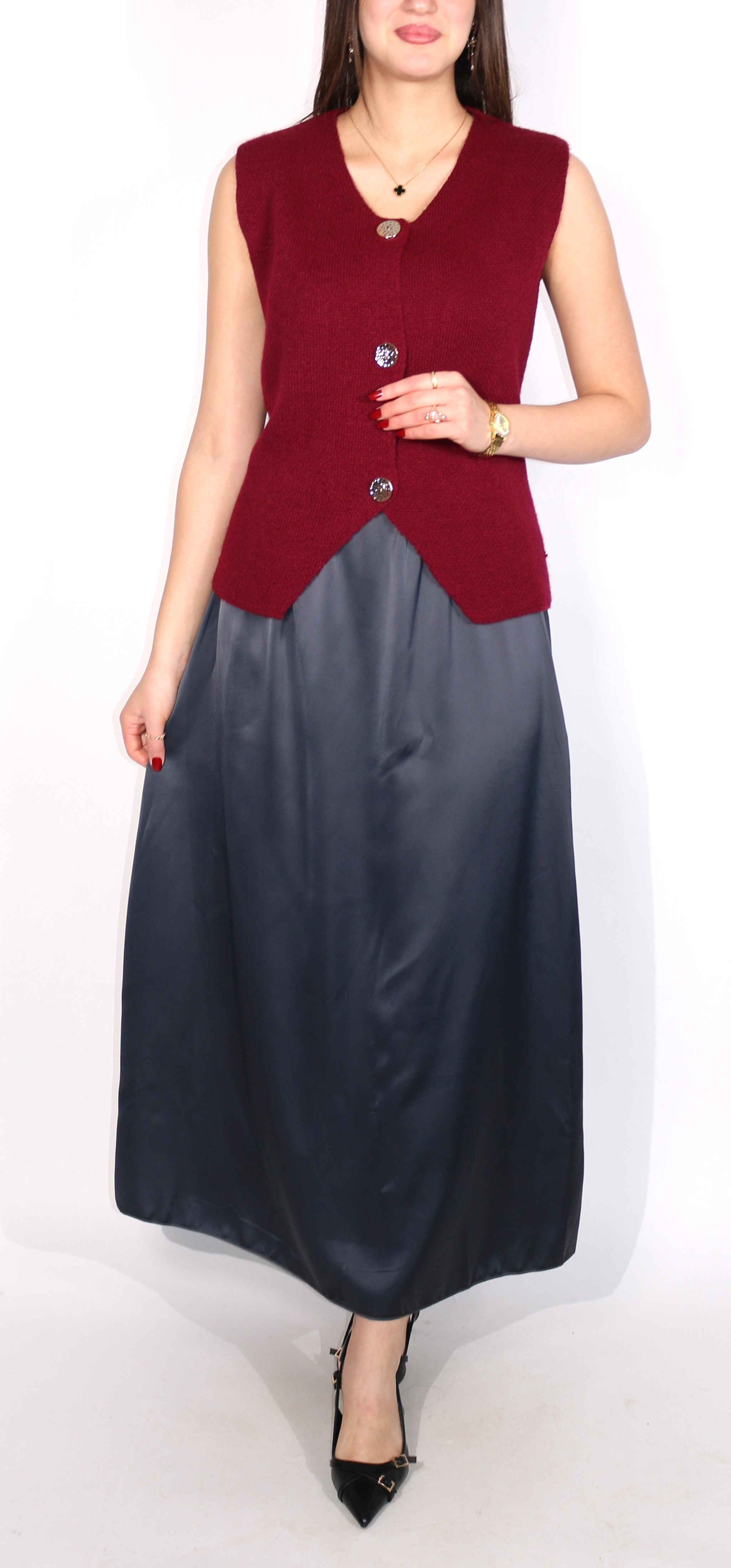 Jupe en satin