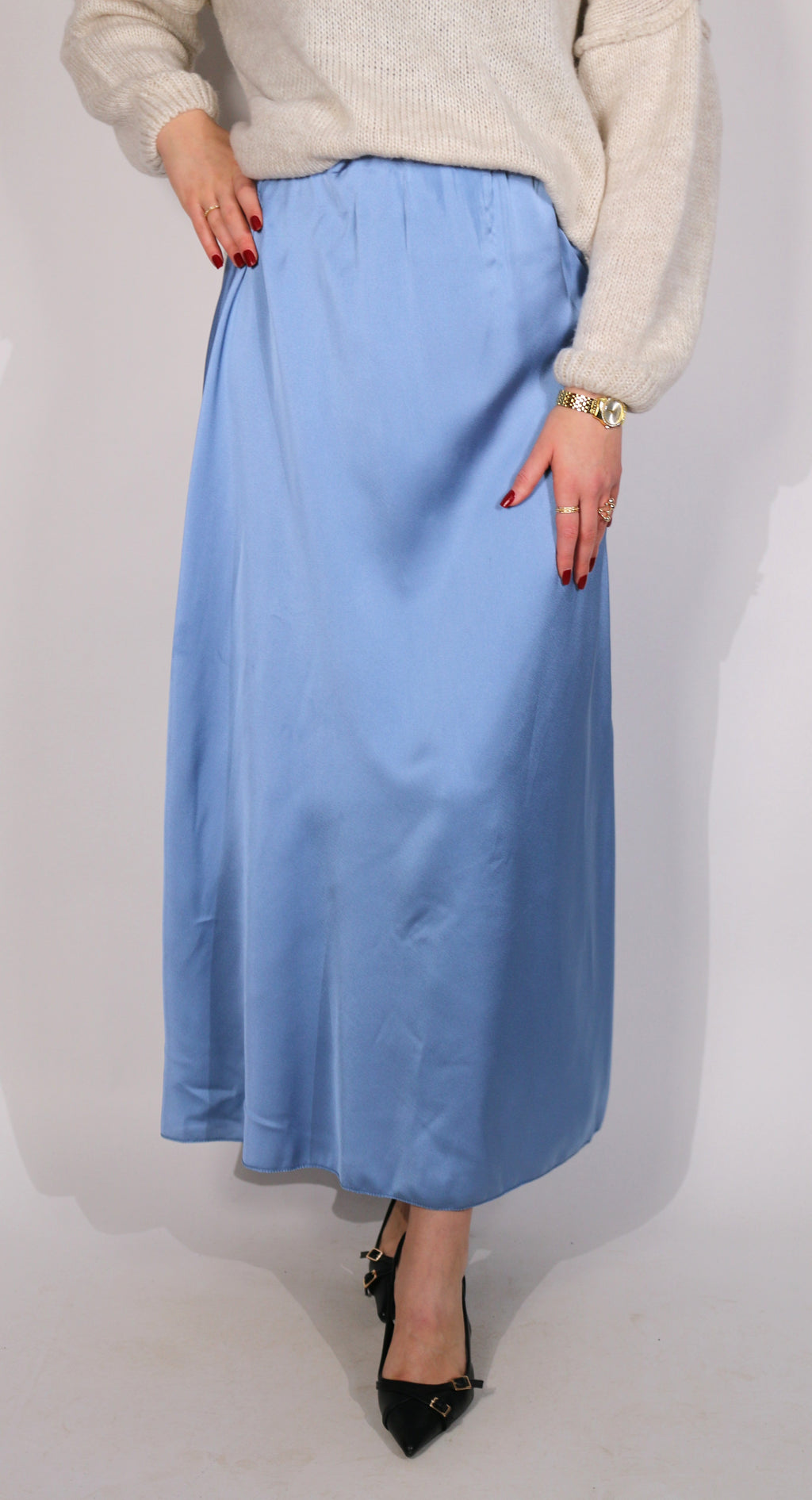 Jupe en satin