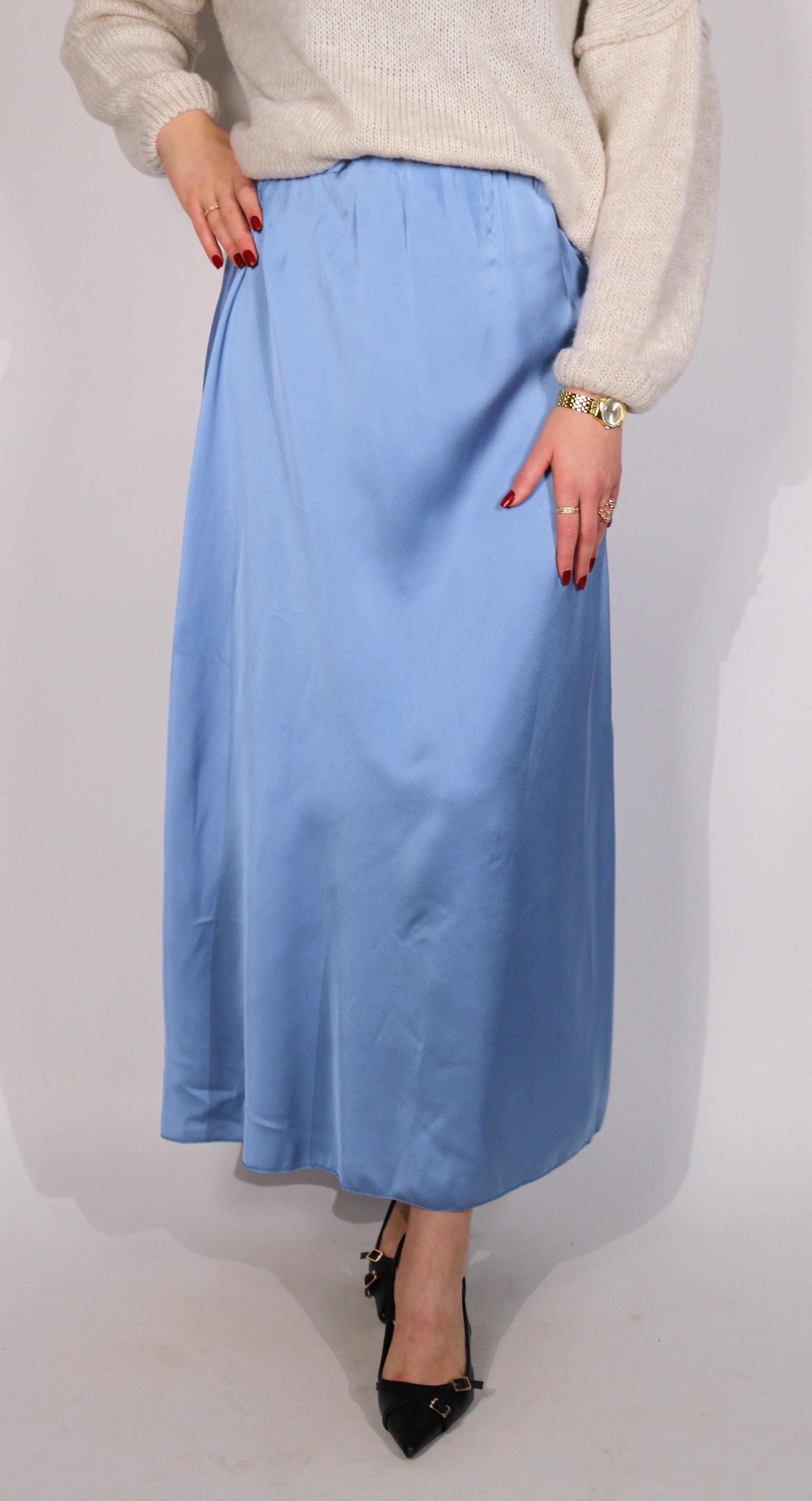 Jupe en satin