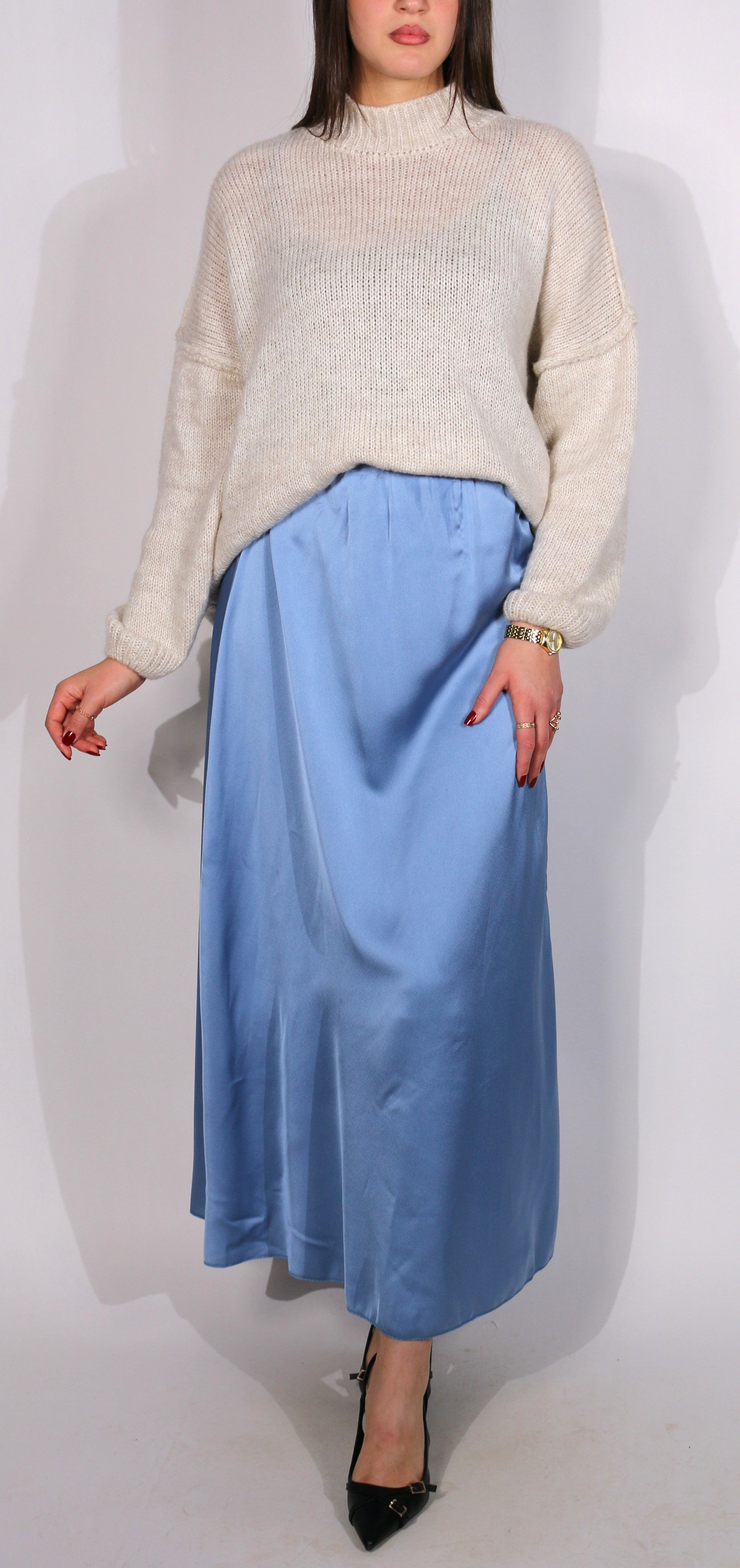 Jupe en satin