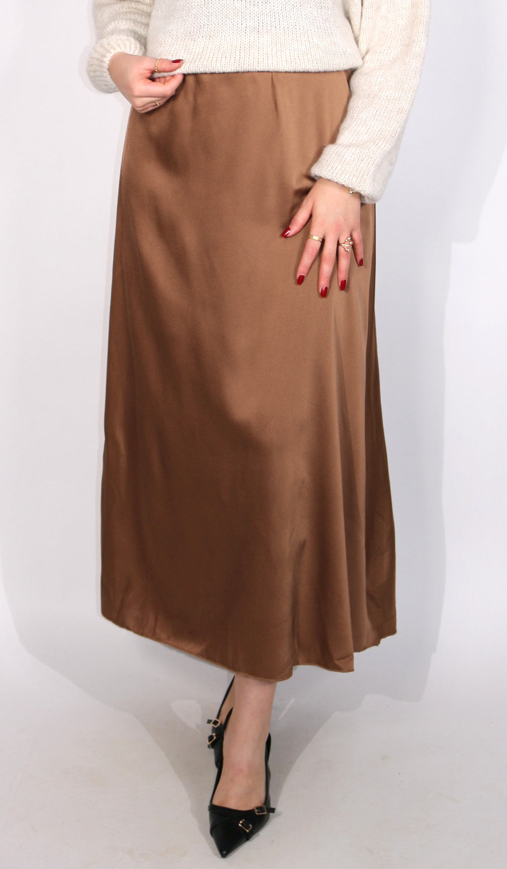 Jupe en satin