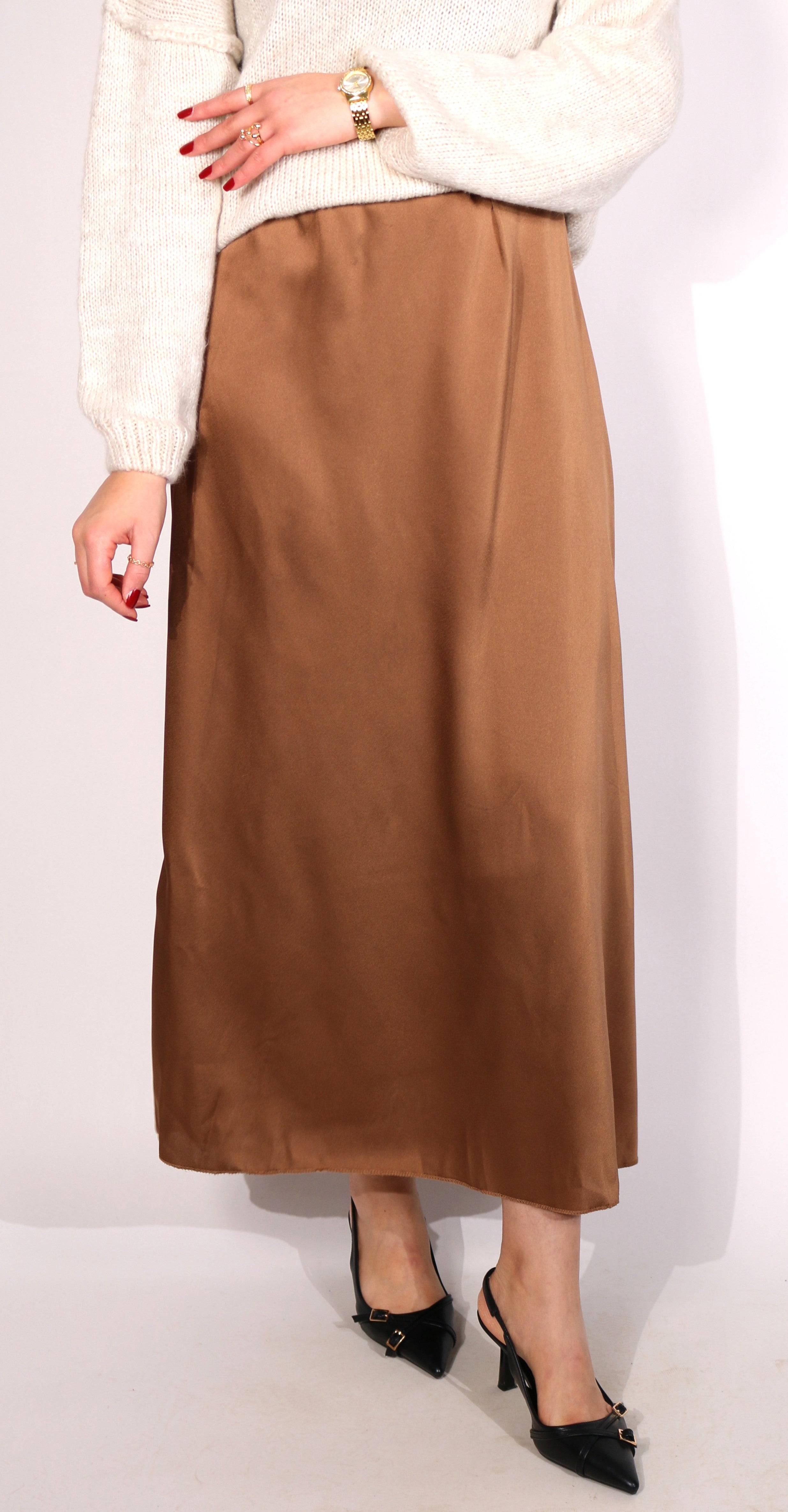 Jupe en satin